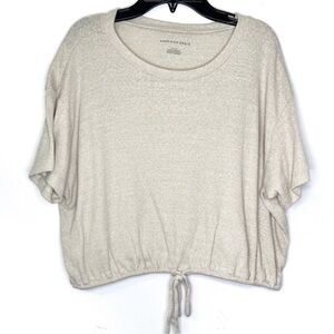 American Eagle Front Tie Tee